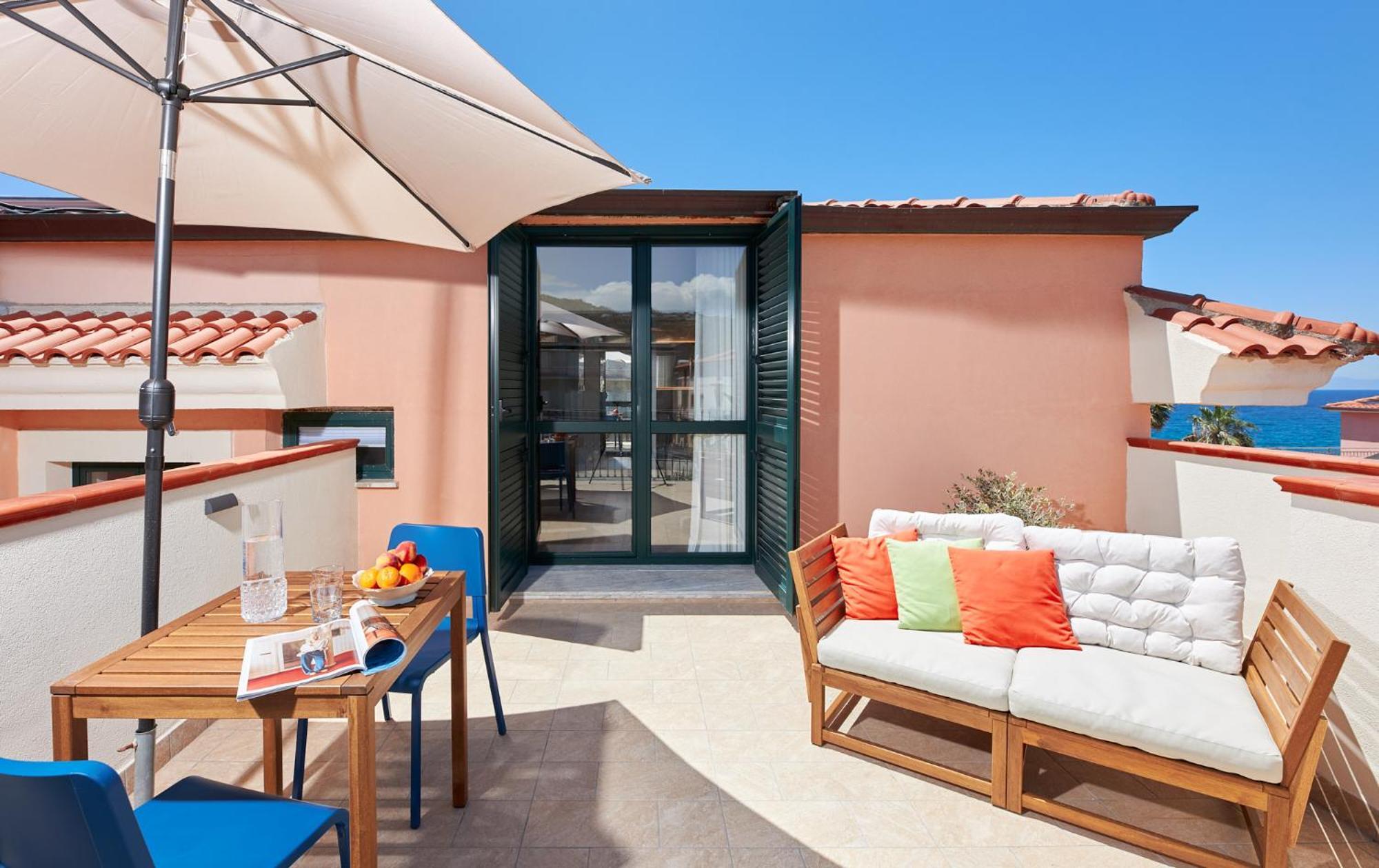 Villa Rosa Residence Санта-Мария-ди-Кастеллабате Экстерьер фото